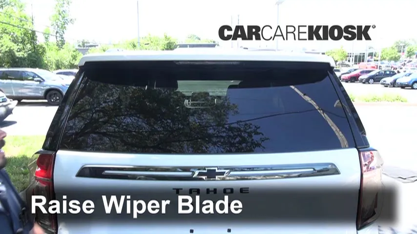 2021 Chevrolet Tahoe Z71 5.3L V8 Escobillas de limpiaparabrisas trasero